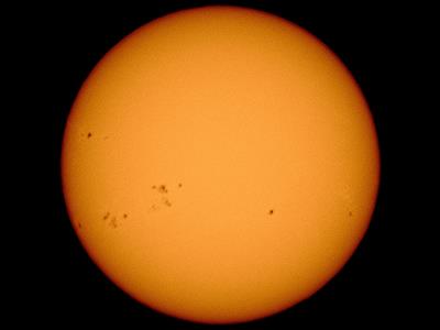 Our star with numerous sunspot groups
